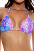 Luli Fama Dancing Queen Crystallized Seamless Triangle Top